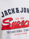 Jack & Jones Weißes Jack & Jones-Logo-Hemd für Herren