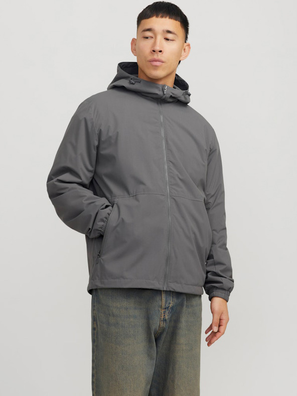 Jack & Jones Graue Jack & Jones Urban Herrenjacke