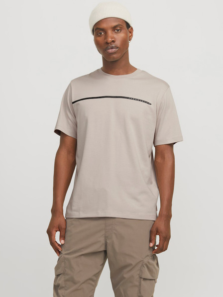 Jack & Jones Jack & Jones Fusion Beige Herren-T-Shirt