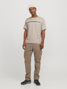 Jack & Jones Jack & Jones Fusion Beige Herren-T-Shirt