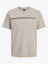Jack & Jones Jack & Jones Fusion Beige Herren-T-Shirt