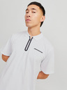 Jack & Jones Weißes Herren-Polohemd Jack & Jones Fusion