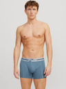 Jack & Jones Dreier-Set Jack & Jones Herren-Boxershorts in Blau, Grau und Schwarz