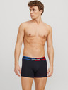 Jack & Jones Dreier-Set Jack & Jones Herren-Boxershorts in Blau, Grau und Schwarz