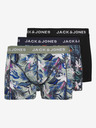 Jack & Jones Dreierpack Jack & Jones Boxershorts für Herren in blau, grün und schwarz