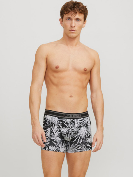 Jack & Jones Dreierpack Jack & Jones Boxershorts für Herren in Schwarz und Blau