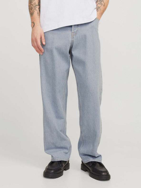 Jack & Jones Hellblaue Jack & Jones Alex Baggy-Jeans für Herren
