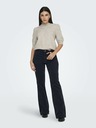 Jacqueline de Yong Beige Damen Kurzarmpullover JDY Rue