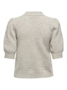 Jacqueline de Yong Beige Damen Kurzarmpullover JDY Rue