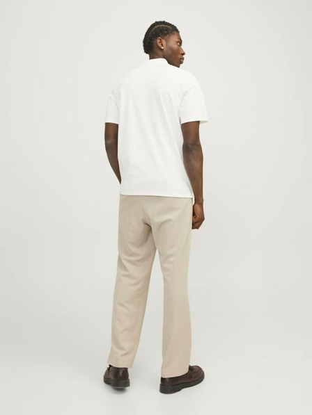 Jack & Jones Jack & Jones Crodney Weißes Herren-Poloshirt
