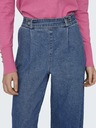 Jacqueline de Yong JDY Geggo Blau Damen Jeans mit weitem Bein
