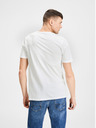 Jack & Jones Set aus zwei weißen Basic-T-Shirts mit V-Ausschnitt Jack & Jones