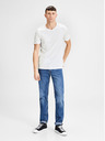 Jack & Jones Set aus zwei weißen Basic-T-Shirts mit V-Ausschnitt Jack & Jones