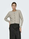 Jacqueline de Yong Beige JDY Chloe Damen Strickjacke