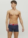 Jack & Jones Dreierpack Jack & Jones Boxershorts in Schwarz, Blau und Grau
