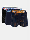 Jack & Jones Dreierpack Boxershorts in Schwarz und Marineblau mit Jack & Jones-Aufdruck