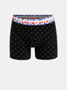 Jack & Jones Dreierpack Boxershorts in Schwarz und Marineblau mit Jack & Jones-Aufdruck