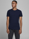 Jack & Jones Dunkelblaues Jack & Jones Basic-T-Shirt