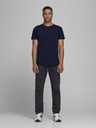 Jack & Jones Dunkelblaues Jack & Jones Basic-T-Shirt