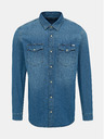 Jack & Jones Blaues Denim-Hemd mit schmaler Passform für Herren Jack & Jones Heridan
