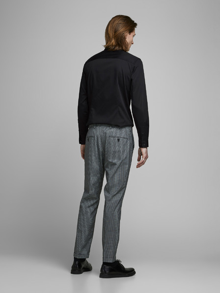 Jack & Jones Schwarzes Slim Fit Hemd Jack & Jones Parma