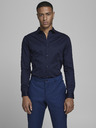 Jack & Jones Dunkelblaues Slim Fit Hemd Jack & Jones Parma