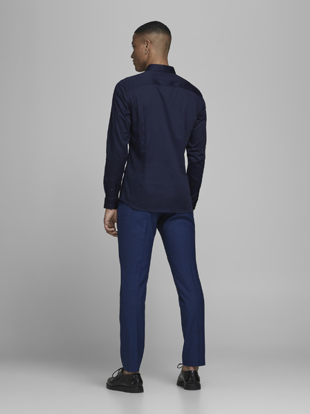 Jack & Jones Dunkelblaues Slim Fit Hemd Jack & Jones Parma