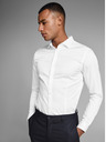 Jack & Jones Weißes schmal geschnittenes Hemd Jack & Jones Parma