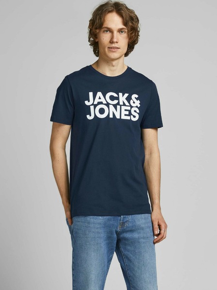 Jack & Jones Dunkelblaues Jack & Jones Corp T-Shirt