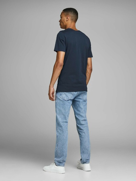 Jack & Jones Dunkelblaues Jack & Jones Corp T-Shirt
