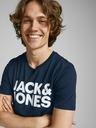Jack & Jones Dunkelblaues Jack & Jones Corp T-Shirt
