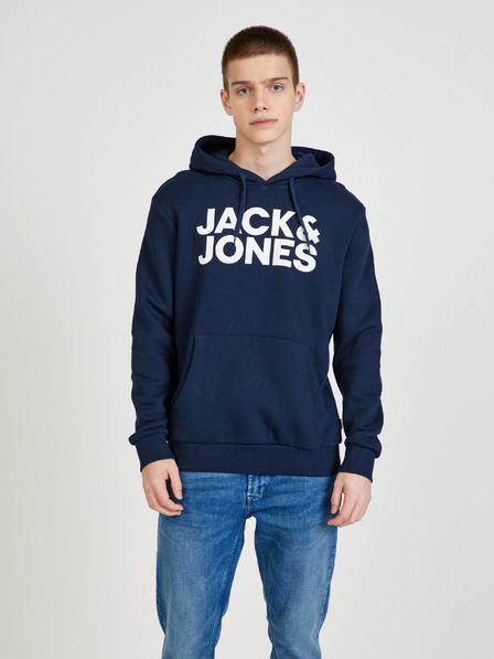 Jack & Jones Dunkelblauer Kapuzenpullover Jack & Jones