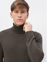 Jack & Jones Khakifarbener Rollkragenpullover Jack & Jones Emil