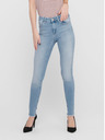ONLY Blaue Röhrenjeans mit Skinny Fit ONLY Blush