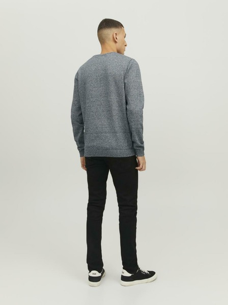 Jack & Jones Jack & Jones Basic Dunkelblau gestreifter Pullover