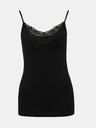 Vero Moda Schwarzes Tank-Top mit Spitze VERO MODA Inge