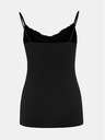 Vero Moda Schwarzes Tank-Top mit Spitze VERO MODA Inge