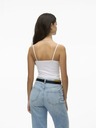 Vero Moda Weißes Tank-Top mit Spitze VERO MODA Inge