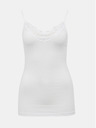 Vero Moda Weißes Tank-Top mit Spitze VERO MODA Inge