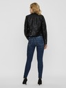 Vero Moda VERO MODA Kerriultra Kurvenreiche Jacke aus schwarzem Leder