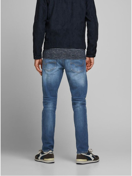 Jack & Jones Blaue Herrenjeans Straight Fit Jack & Jones Mike