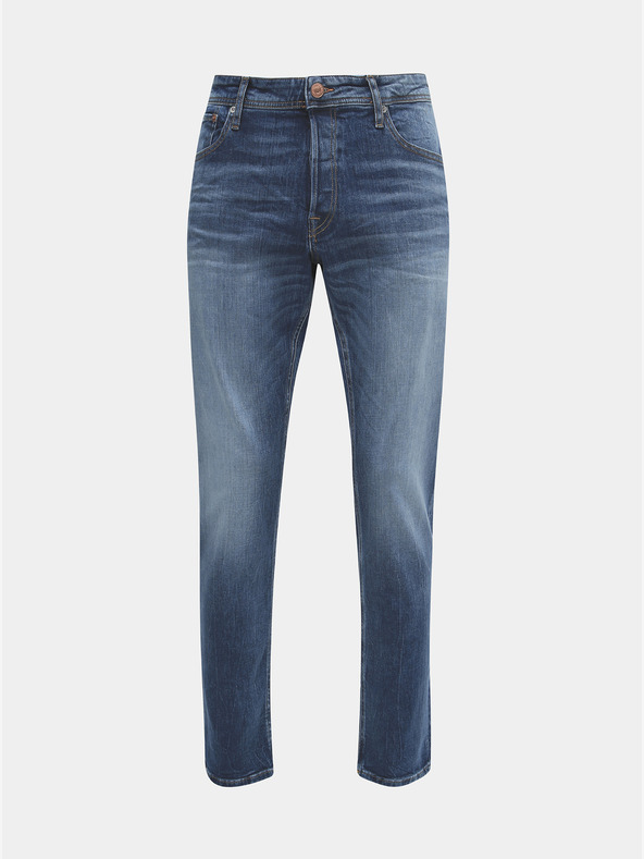 Jack & Jones Blaue Herrenjeans Straight Fit Jack & Jones Mike