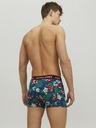 Jack & Jones Dreierpack Jack & Jones Flower Boxershorts in Blau und Schwarz