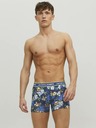 Jack & Jones Dreierpack Jack & Jones Flower Boxershorts in Blau und Schwarz