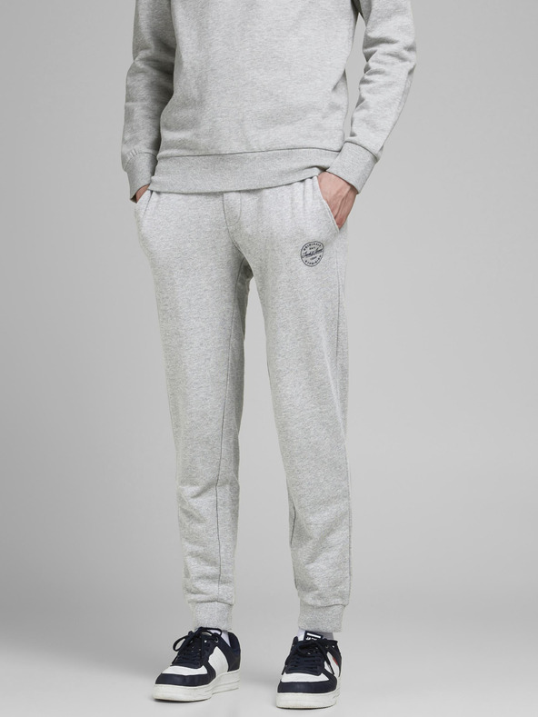 Jack & Jones Hellgraue Jogginghose Jack & Jones Gordon