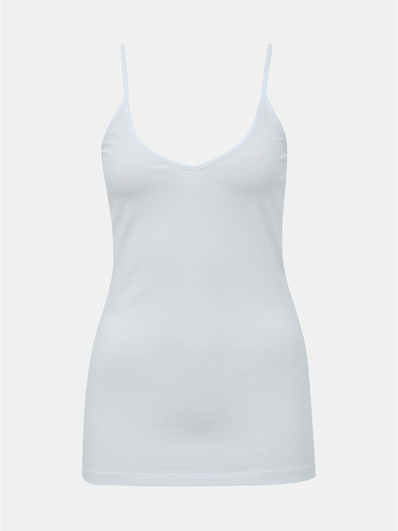 Vero Moda Weißes Basic-Tank-Top VERO MODA Maxi My