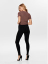 ONLY Schwarze Push-up-Jeans mit schmaler Passform ONLY Power