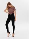 ONLY Schwarze Push-up-Jeans mit schmaler Passform ONLY Power