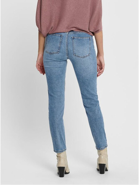 ONLY Blaue gerade geschnittene Jeans ONLY Emily