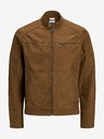 Jack & Jones Braune Jack & Jones Rocky Wildlederjacke